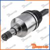 Demi-Arbre de Transmission MTM gauche pour OPEL | NPW-PL-178, 595ST85